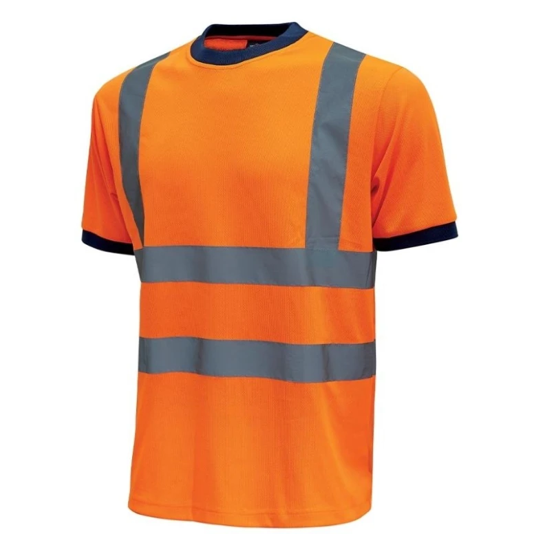 3 Piezas - Camiseta de trabajo Alta Visibilidad U-Power Glitter HL197YF