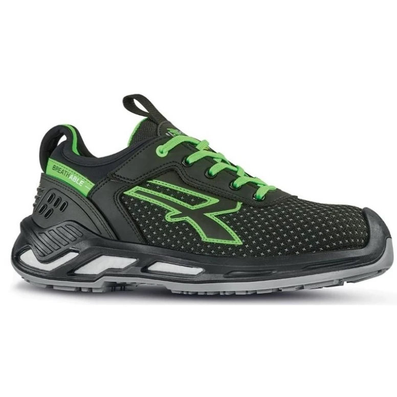 Zapatos de seguridad U-power Bryan S3 SRC CI ESD | Línea Rojo 360 RS20114