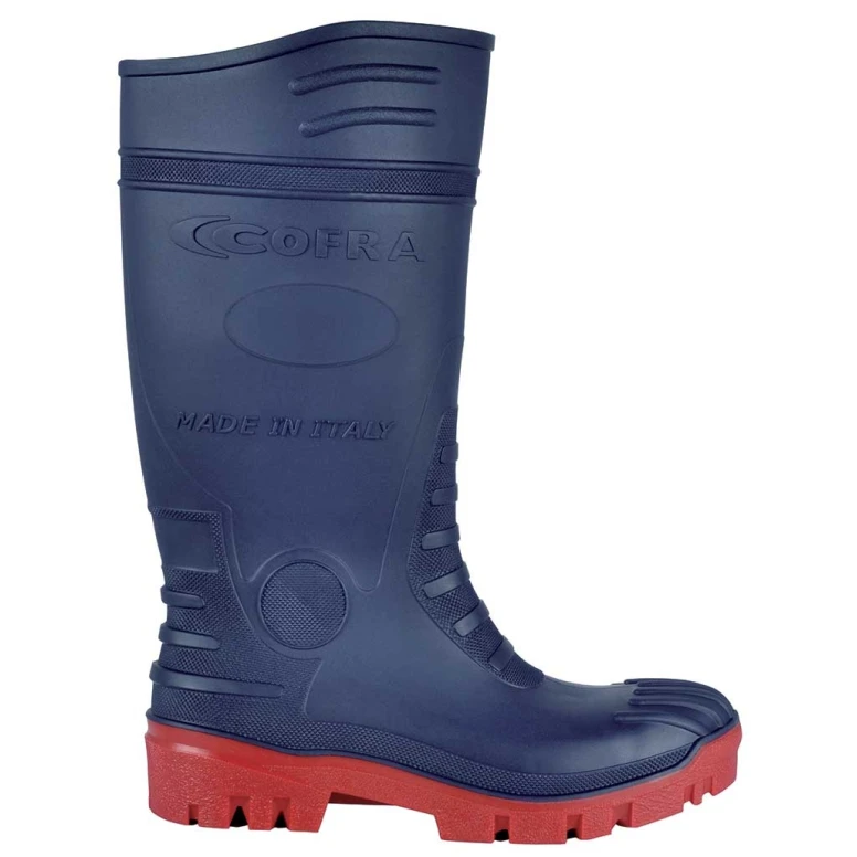 Botas de seguridad Cofra Typhoon azule/Red S5 SRC 00300-016