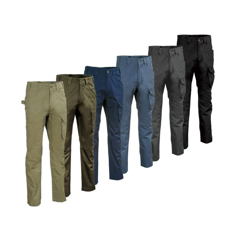 Pantalones de trabajo Multibolsillos Cofra Kalamata 100% Algodón V477-0-00
